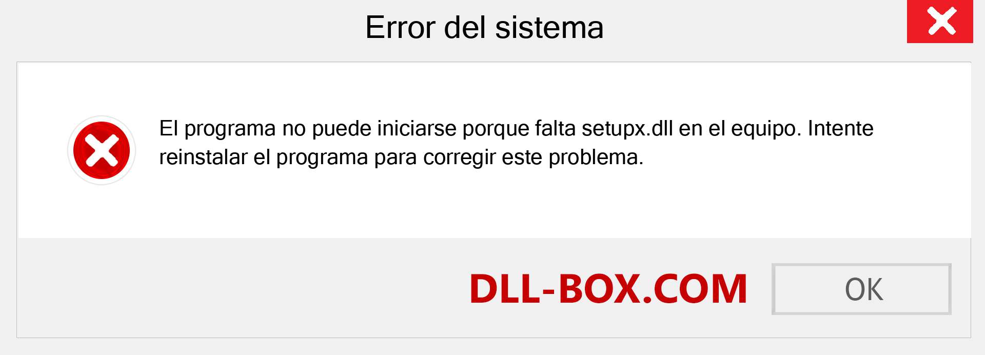 ¿Falta el archivo setupx.dll ?. Descargar para Windows 7, 8, 10 - Corregir setupx dll Missing Error en Windows, fotos, imágenes